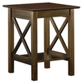Walnut Printer Stand C4838