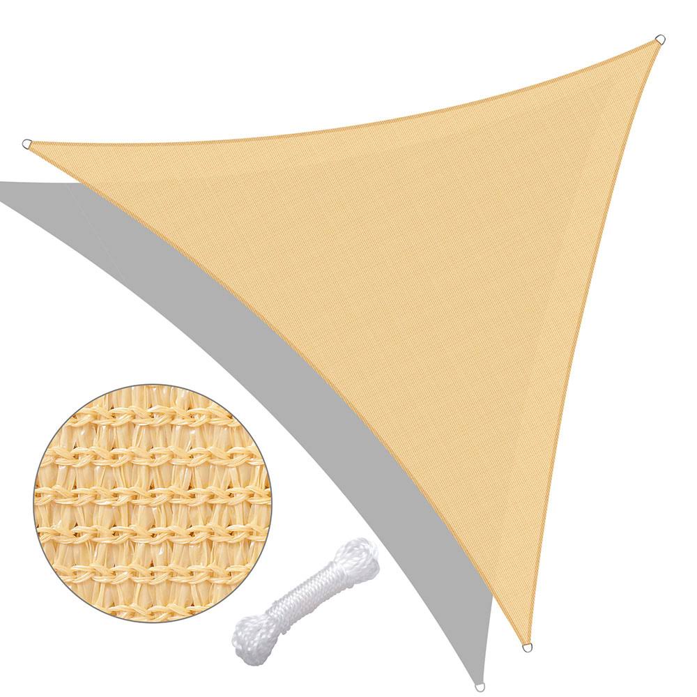 Yellow Triangle Sun Shade Canopy 20ft P108