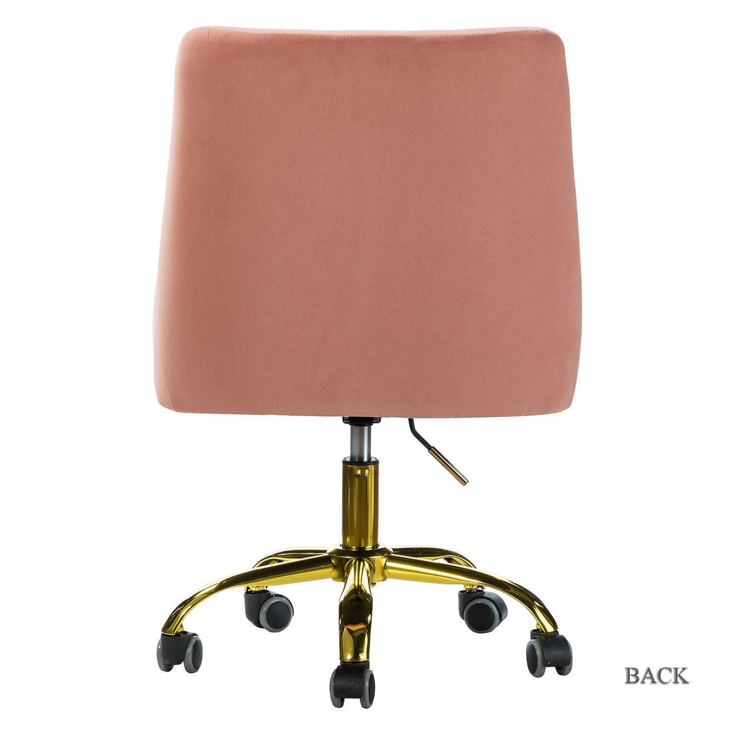 Pink Task Chair with Roller Casters D66507