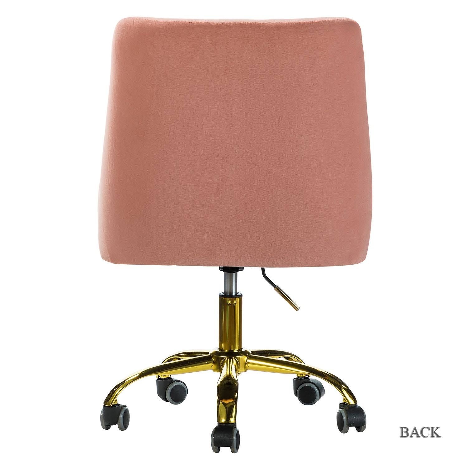 Pink Task Chair with Roller Casters D66507