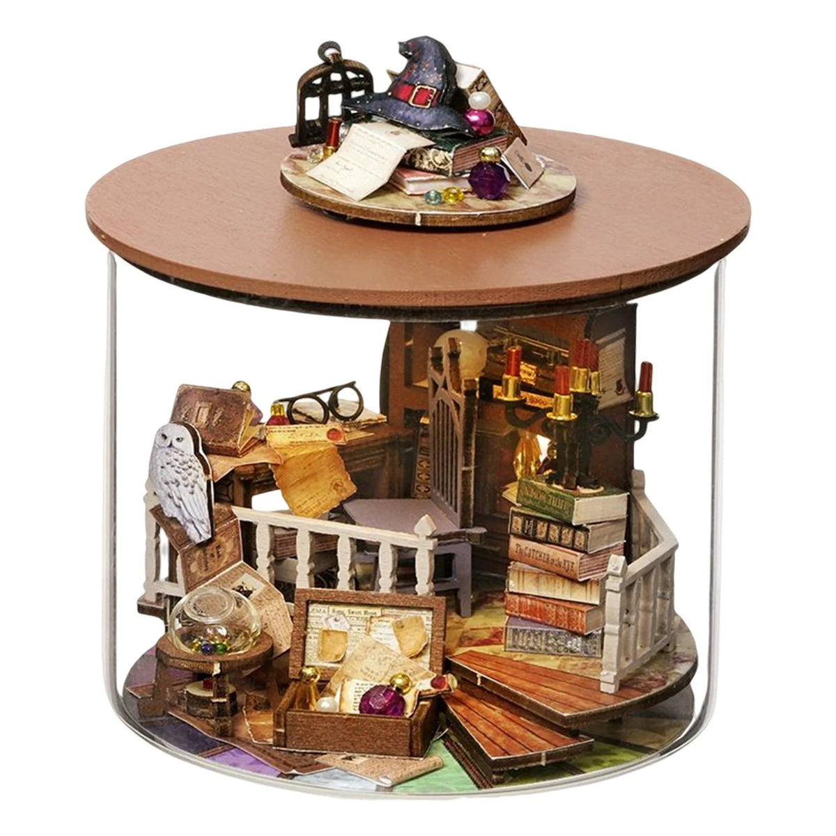 3D Wooden Dollhouse Puzzle Model W8541