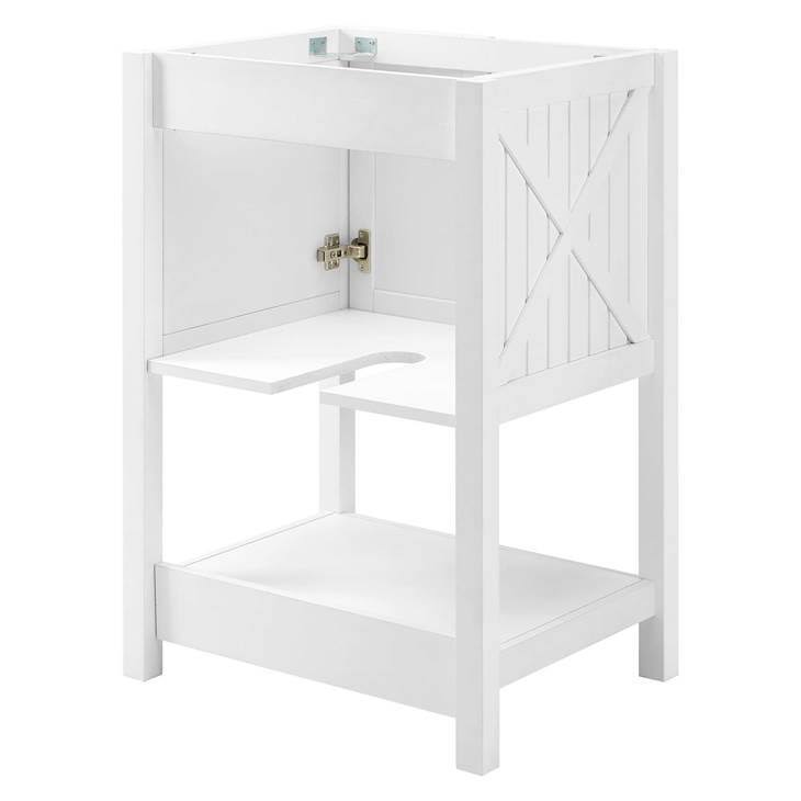 White Bathroom Vanity Cabinet B1464