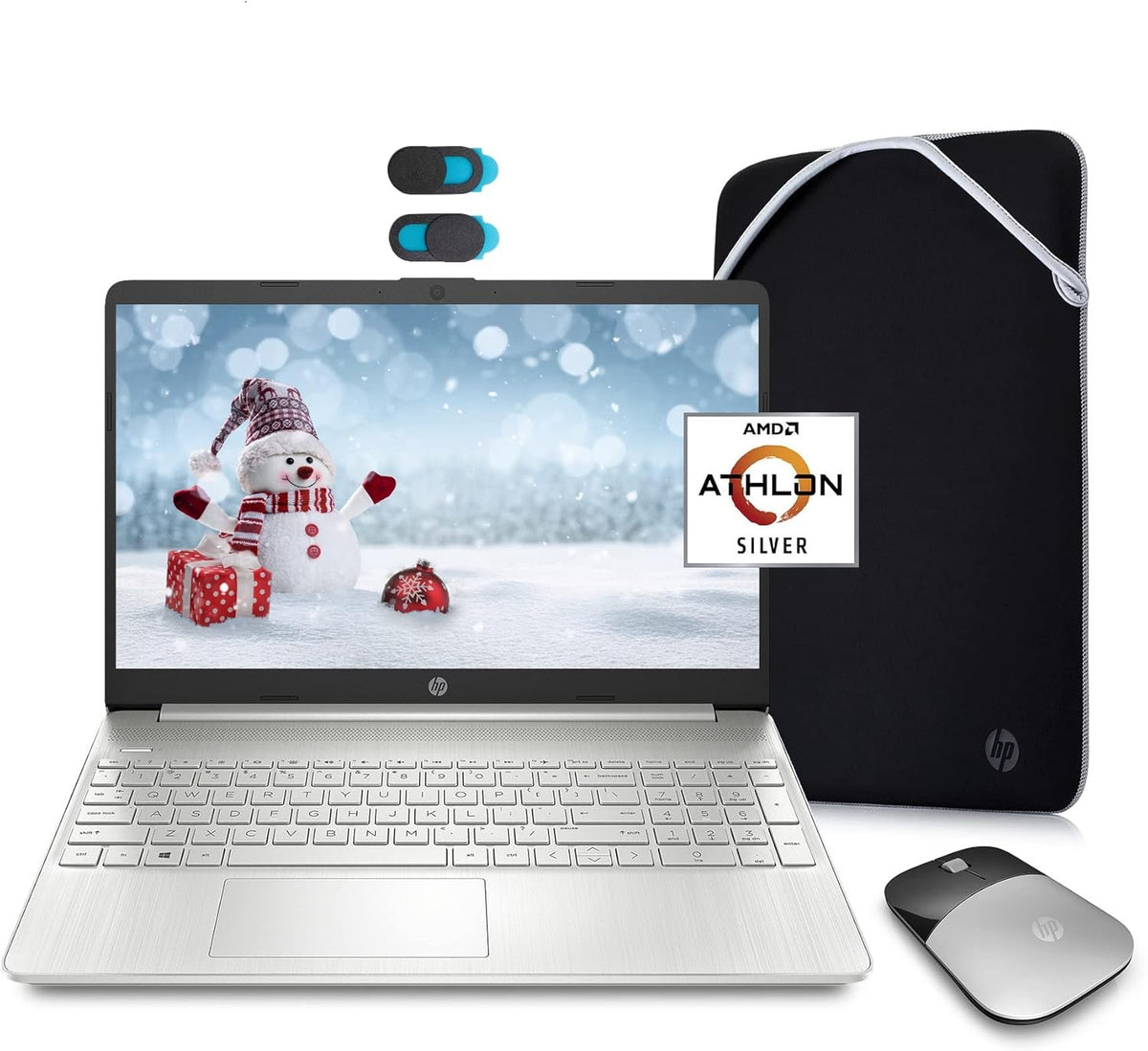 Rose Gold 15.6 HD Laptop Computer with Webcam A343976
