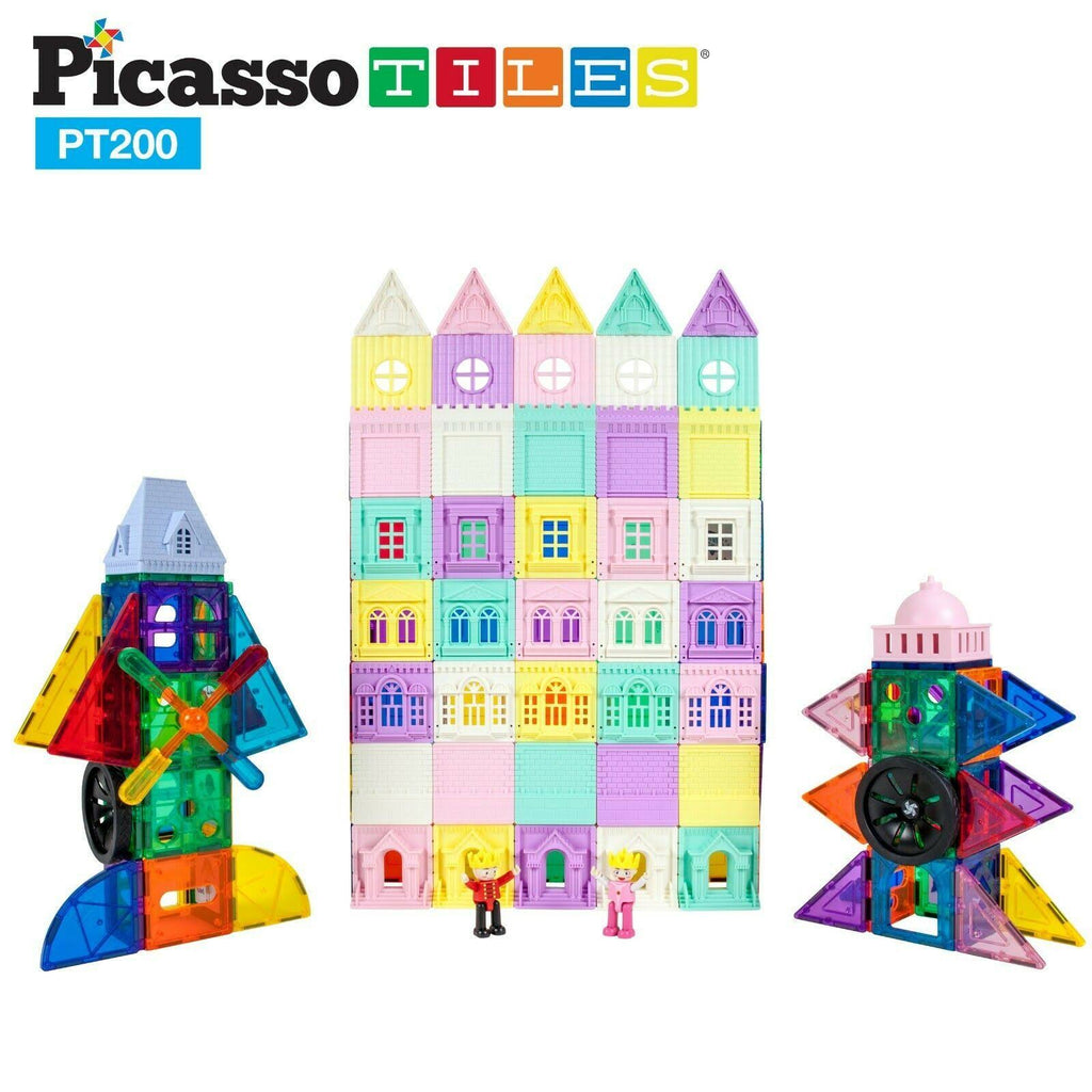 200-Piece 3D Magnetic Building Block Set E309