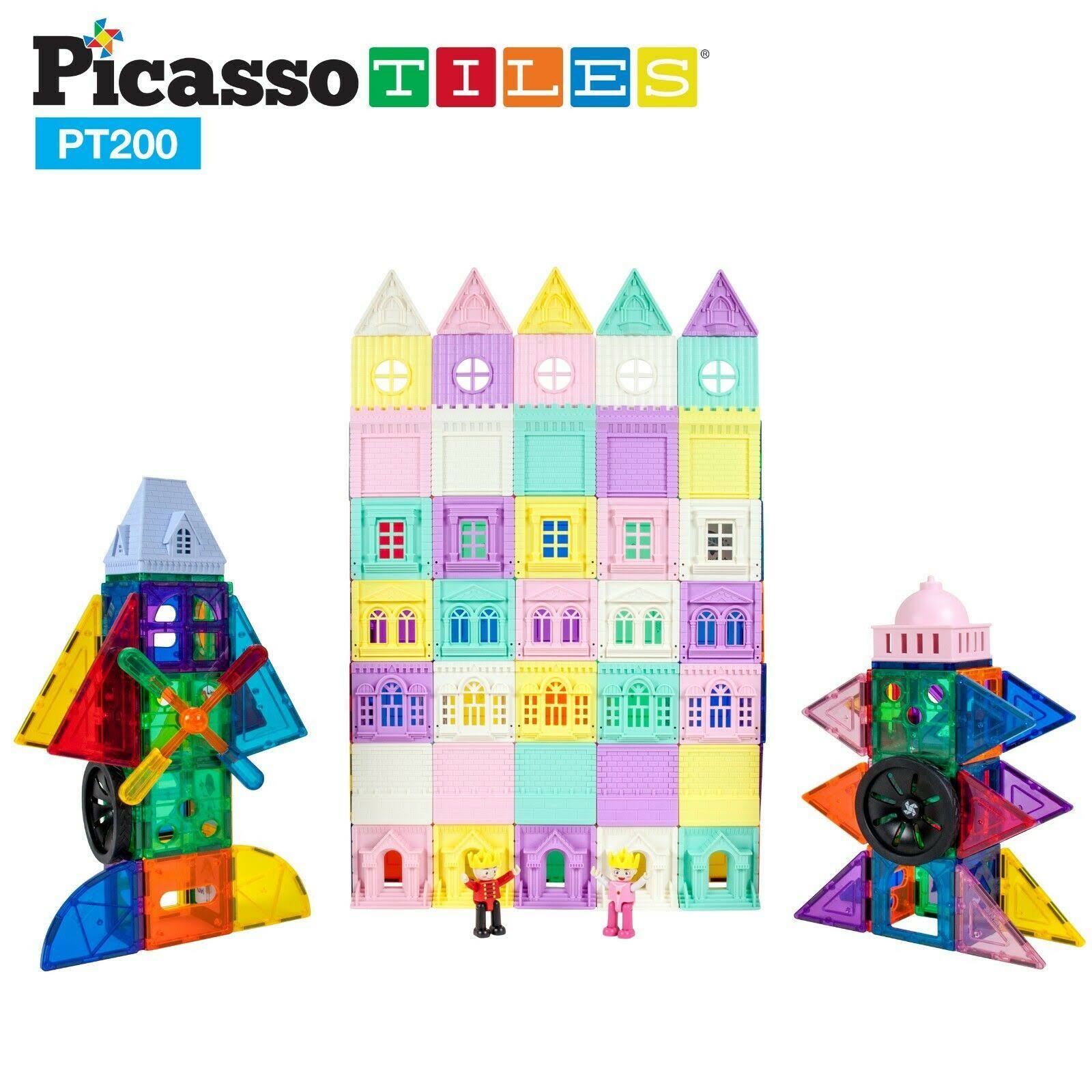 200-Piece 3D Magnetic Building Block Set E309