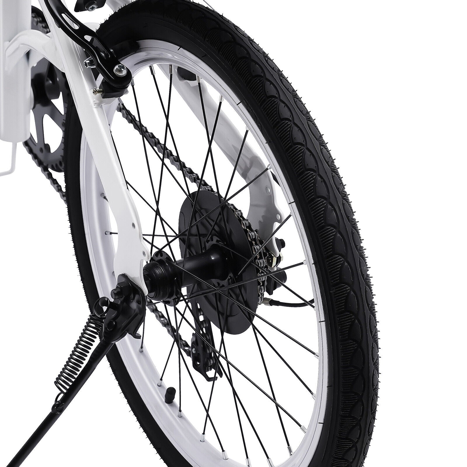20'' Carbon Steel Folding Bike 7-Speed F68128