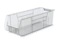 Clear Super-Size Plastic Stack Storage Bin 4pk D74873