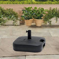 53lb Heavy Duty Patio Market Umbrella Base Stand Square J2800