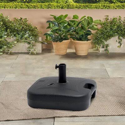 53lb Heavy Duty Patio Market Umbrella Base Stand Square J2800