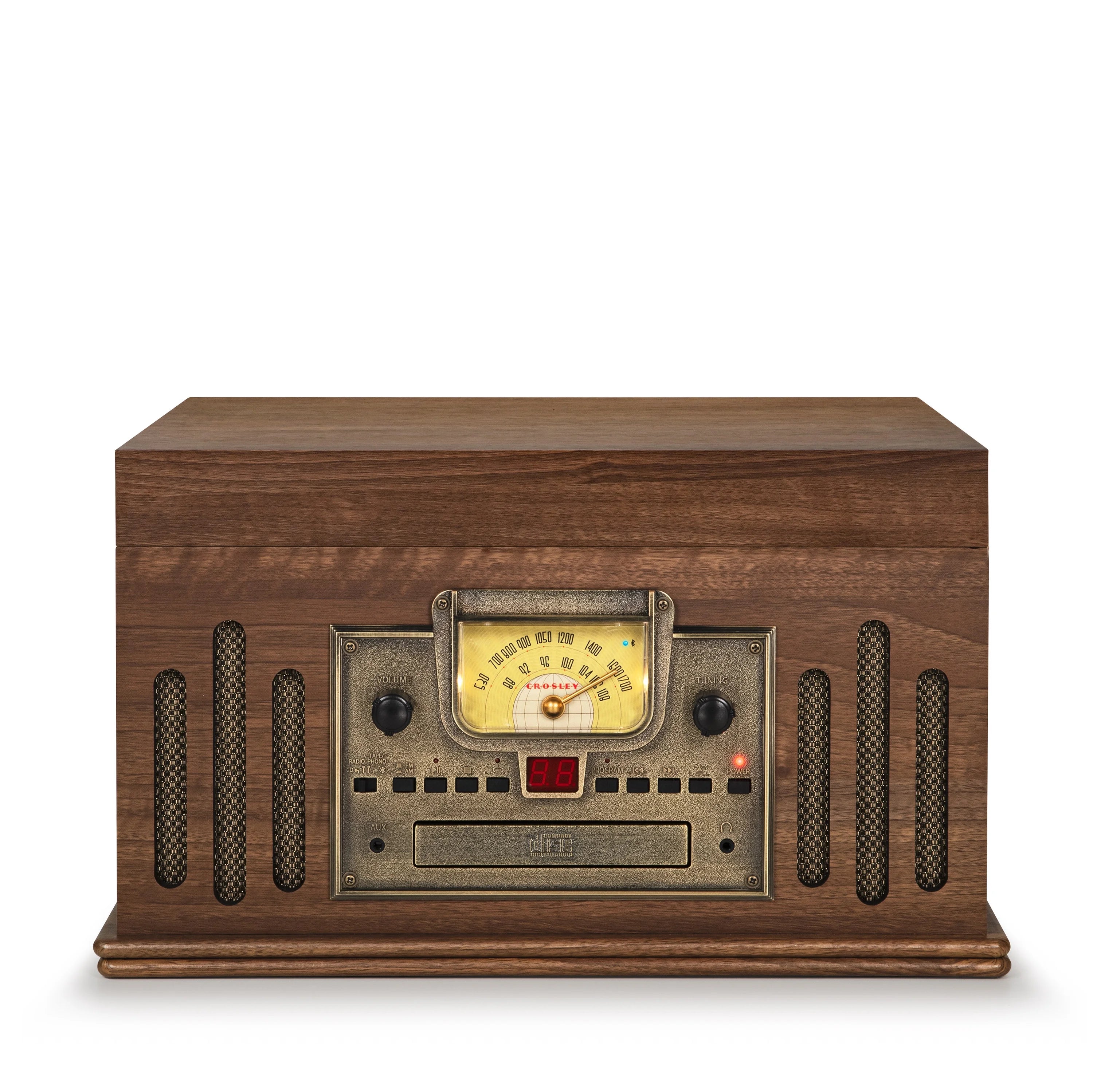 Vinyl Record Player with Speakers and Wireless Bluetooth Q6074