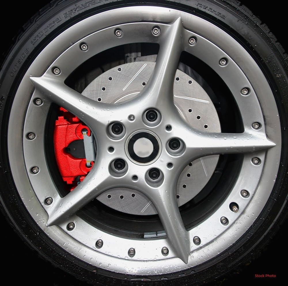 Front + Rear 4 Premium Grade Loaded Calipers with Ceramic Brake Pads Kit U9922