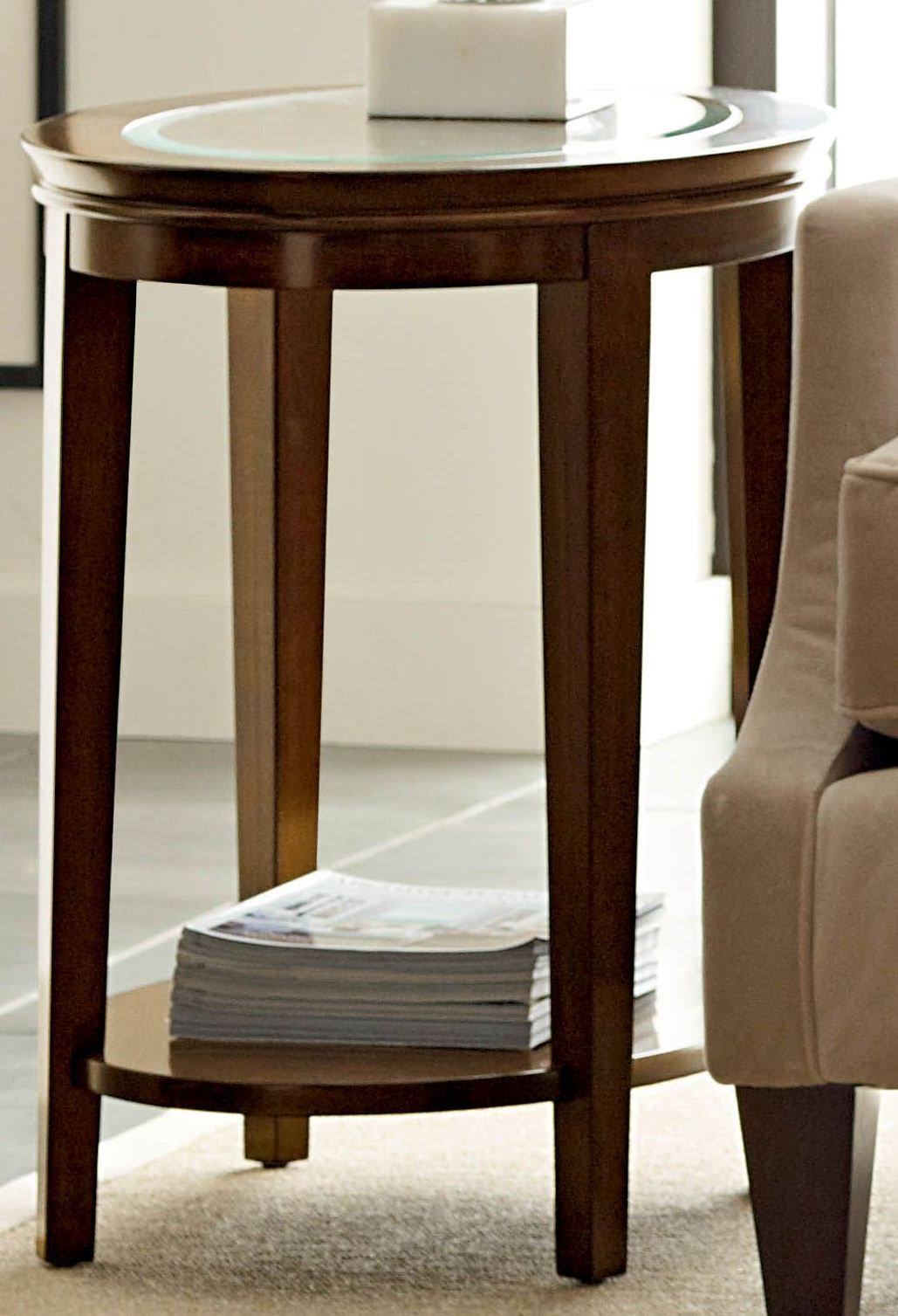 Oval End Table Y43326