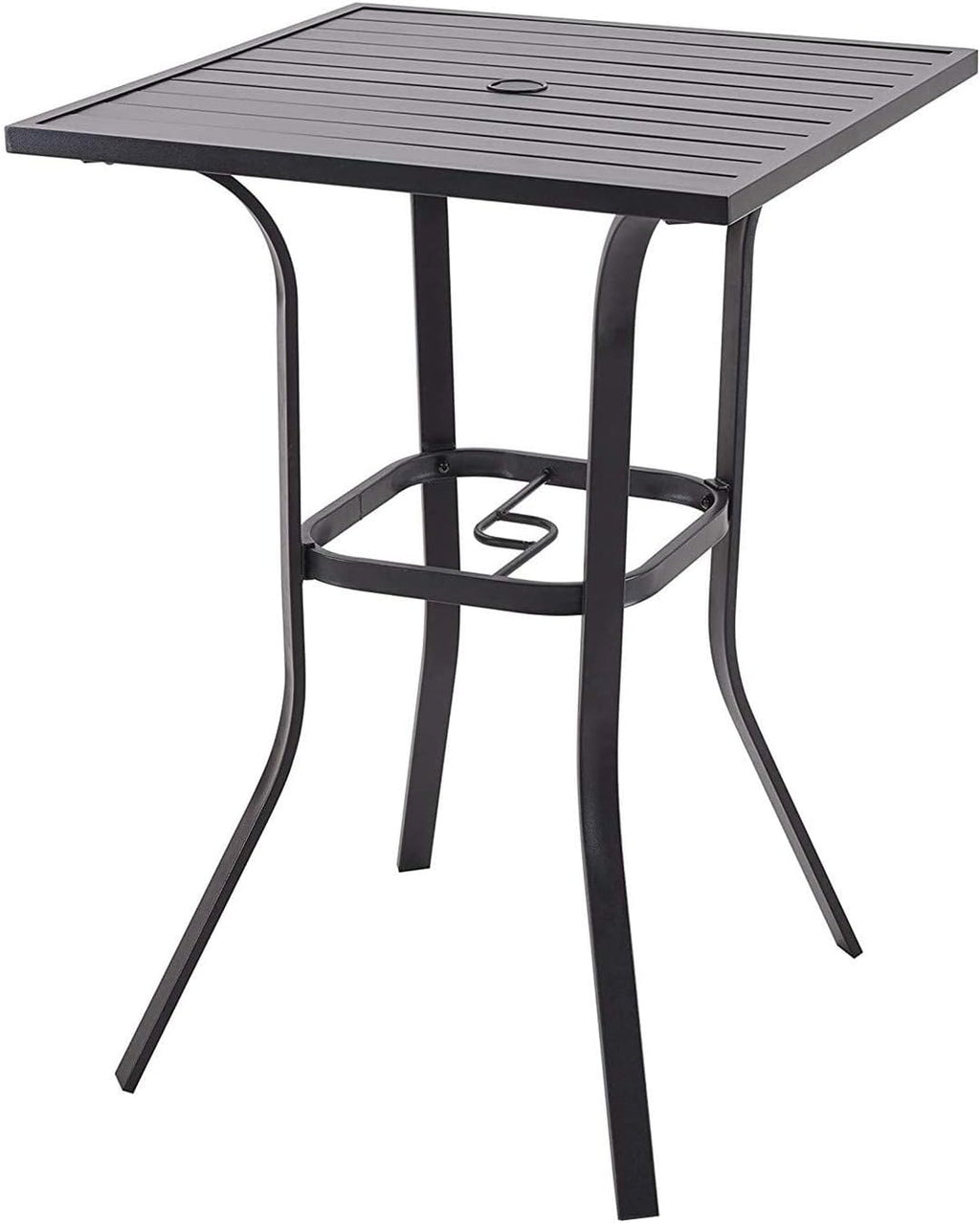 Square Metal Bar Height Cafe Bistro Table P824928