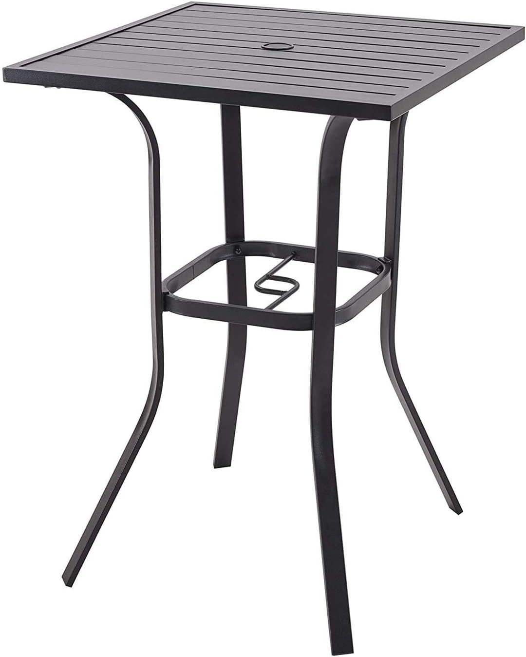 Square Metal Bar Height Cafe Bistro Table P824928