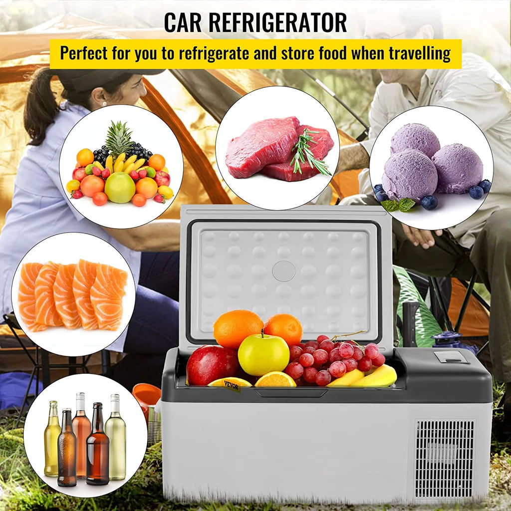12V 16 qt. Portable Car Refrigerator with Cooler G5425