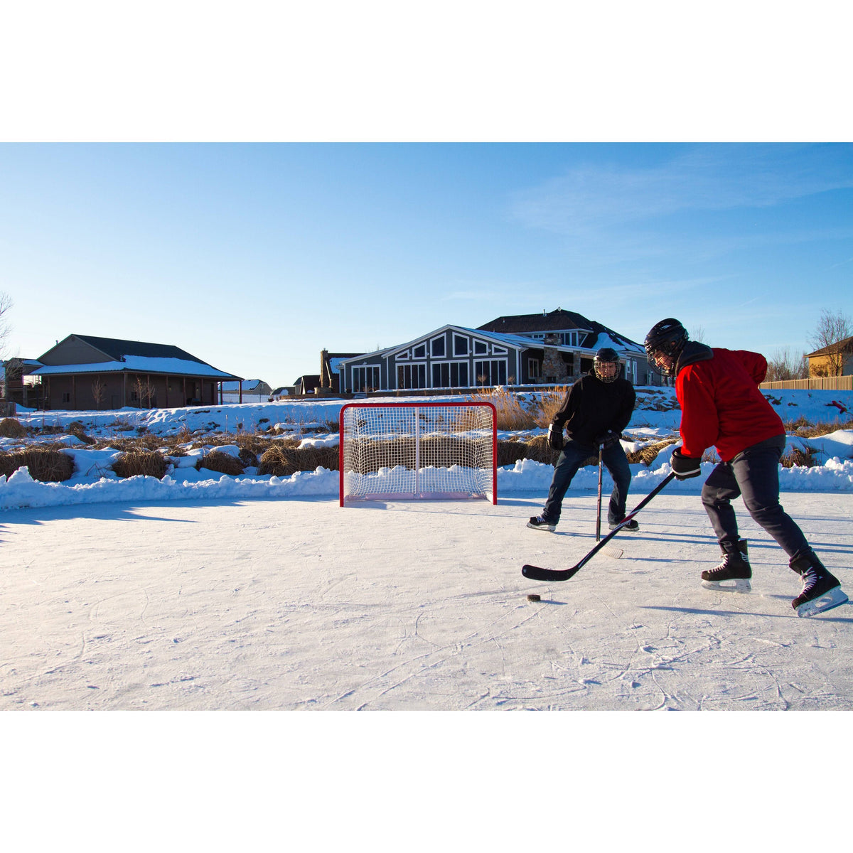 Red Hockey Goal X76628
