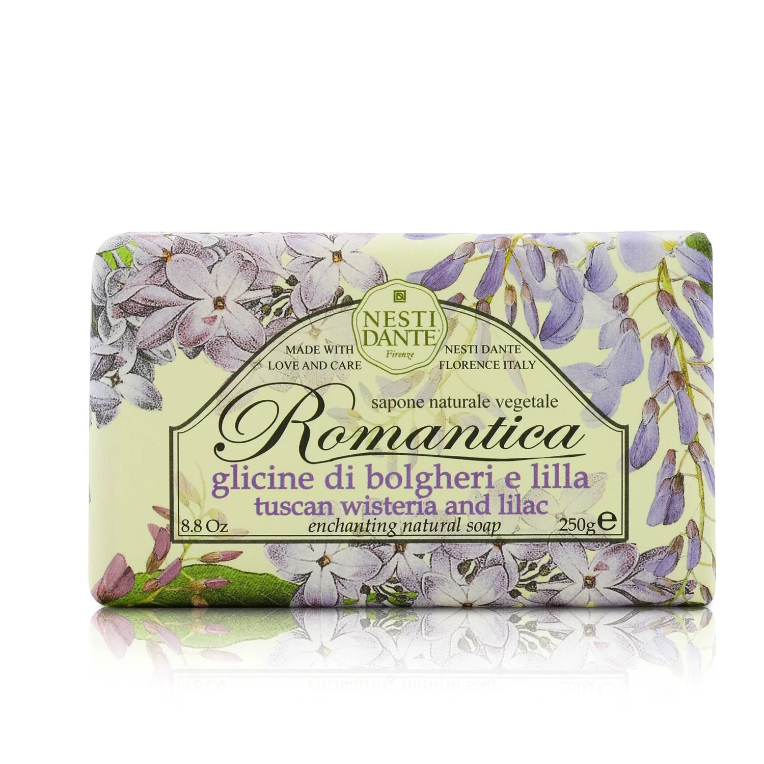 Tuscan Wisteria & Lilac Natural Soap 250g W318