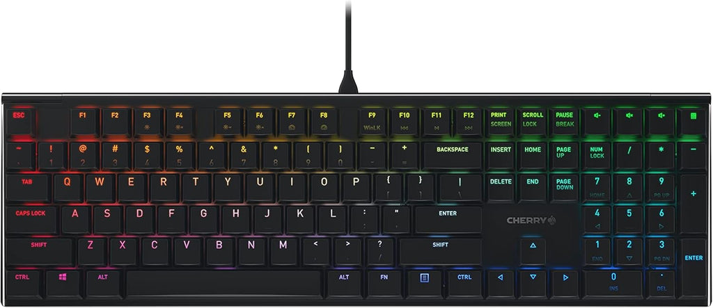 CHERRY MX Low Profile Speed Mechanical Keyboard with Aluminum housing Z80302