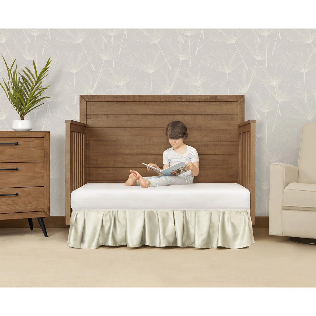 White Innerspring Crib & Toddler Mattress A28163