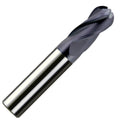 3/4x22 Shank 4 Flute Solid Carbide Ball End Mill K3352