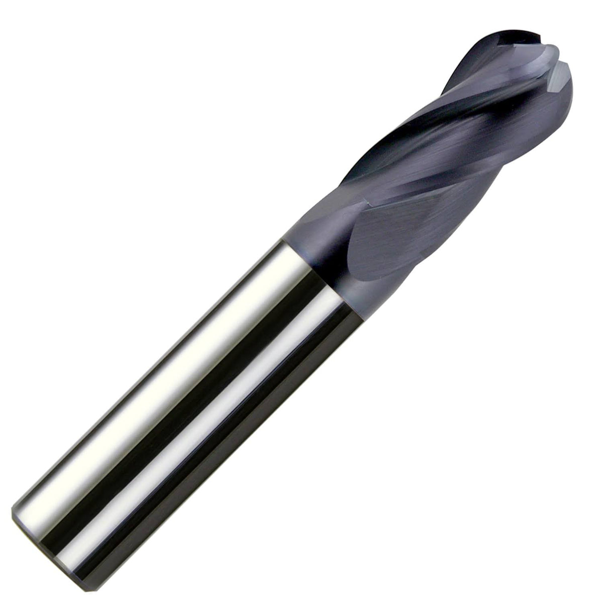 3/4x22 Shank 4 Flute Solid Carbide Ball End Mill K3352
