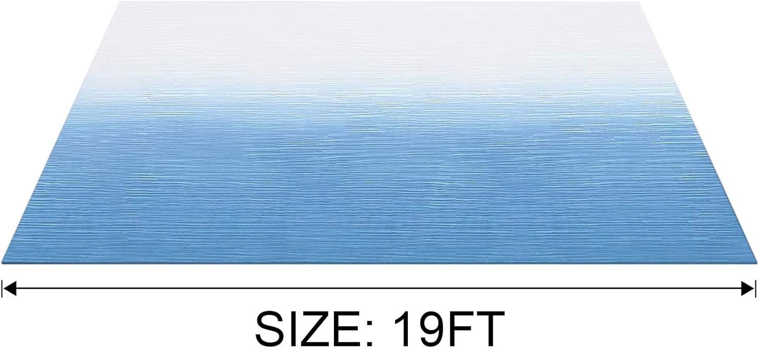 RV Awning Fabric Replacement Waterproof Vinyl Shade Screen - 19' (Fabric 18'2) F816