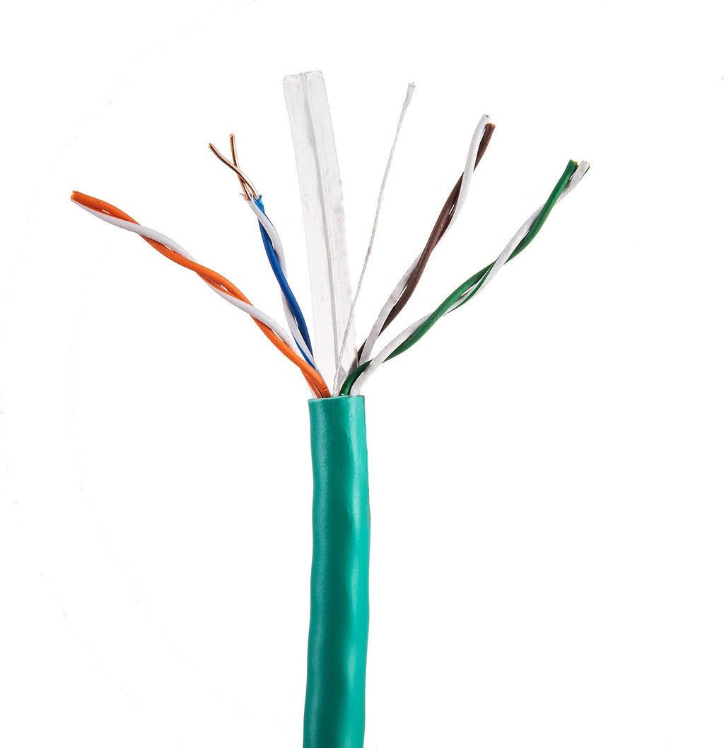 1000ft CAT6 Solid Ethernet LAN UTP 23AWG Network Cable (Orange) H69535
