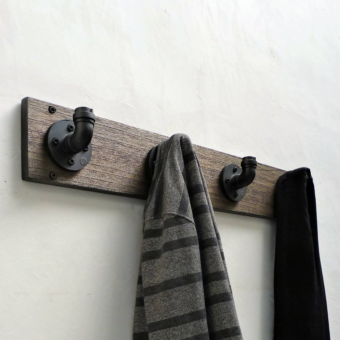 Industrial Wall Mounted Coat Rack F457702