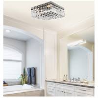 Black Flush Mount Light U40432