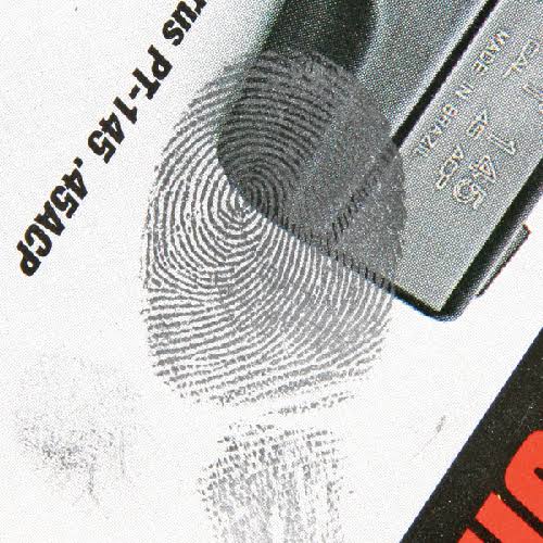 Magnetic Fingerprint Powder, Black - 128 oz Y608242