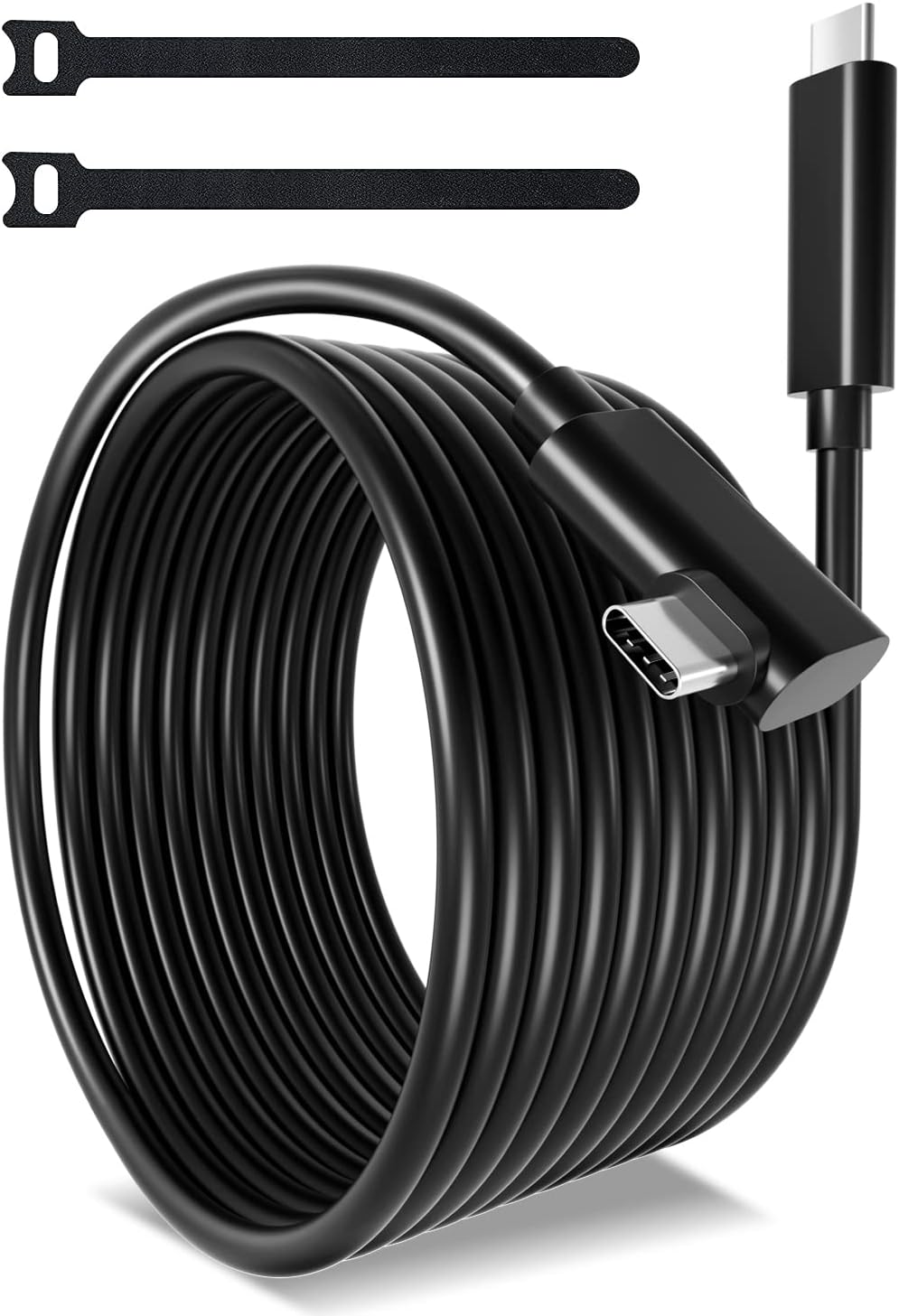 16FT Fiber-Optic Link Cable USB 3.1 Gen2 Type C to C 10Gbps 3A Pack of 2 F24848