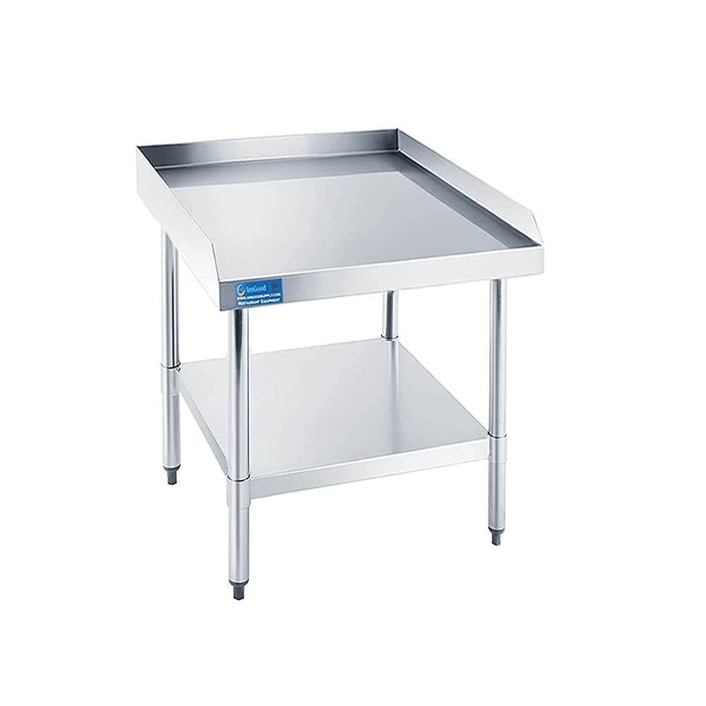 Stainless Steel Equipment Stand, 25, Heavy Duty Grill Table B465633