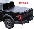 5'5" Hard Fiberglass Quad Fold Truck Bed Tonneau Cover Z84590