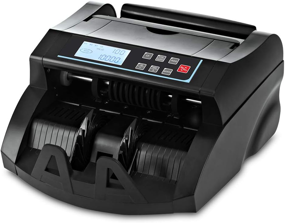Money Counter Machine with UV/MG/IR/DD Counterfeit Detection M88841
