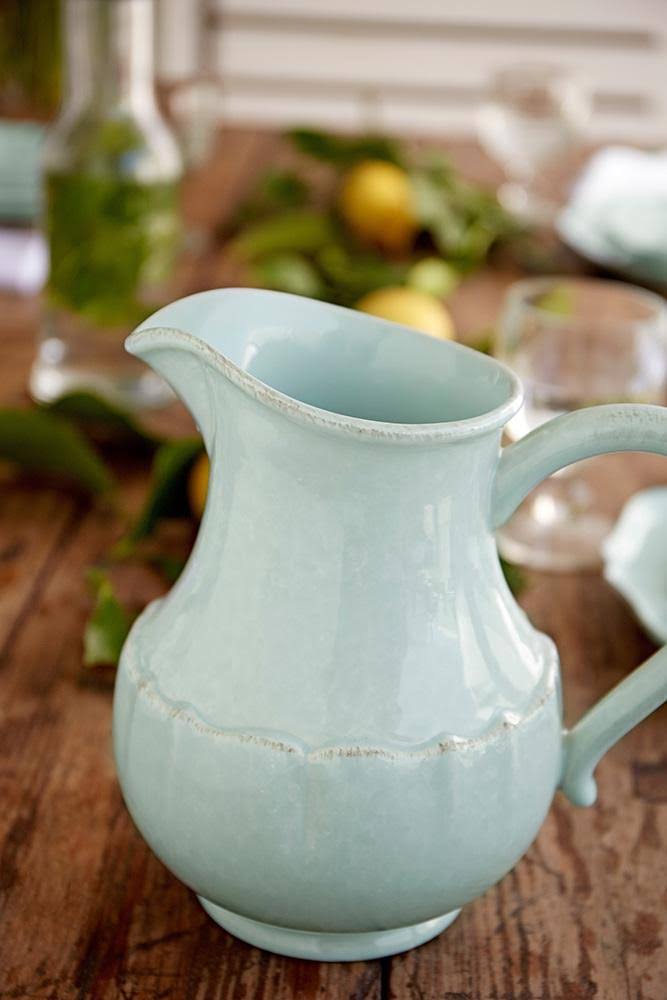 Robins Egg Blue Pitcher K294326