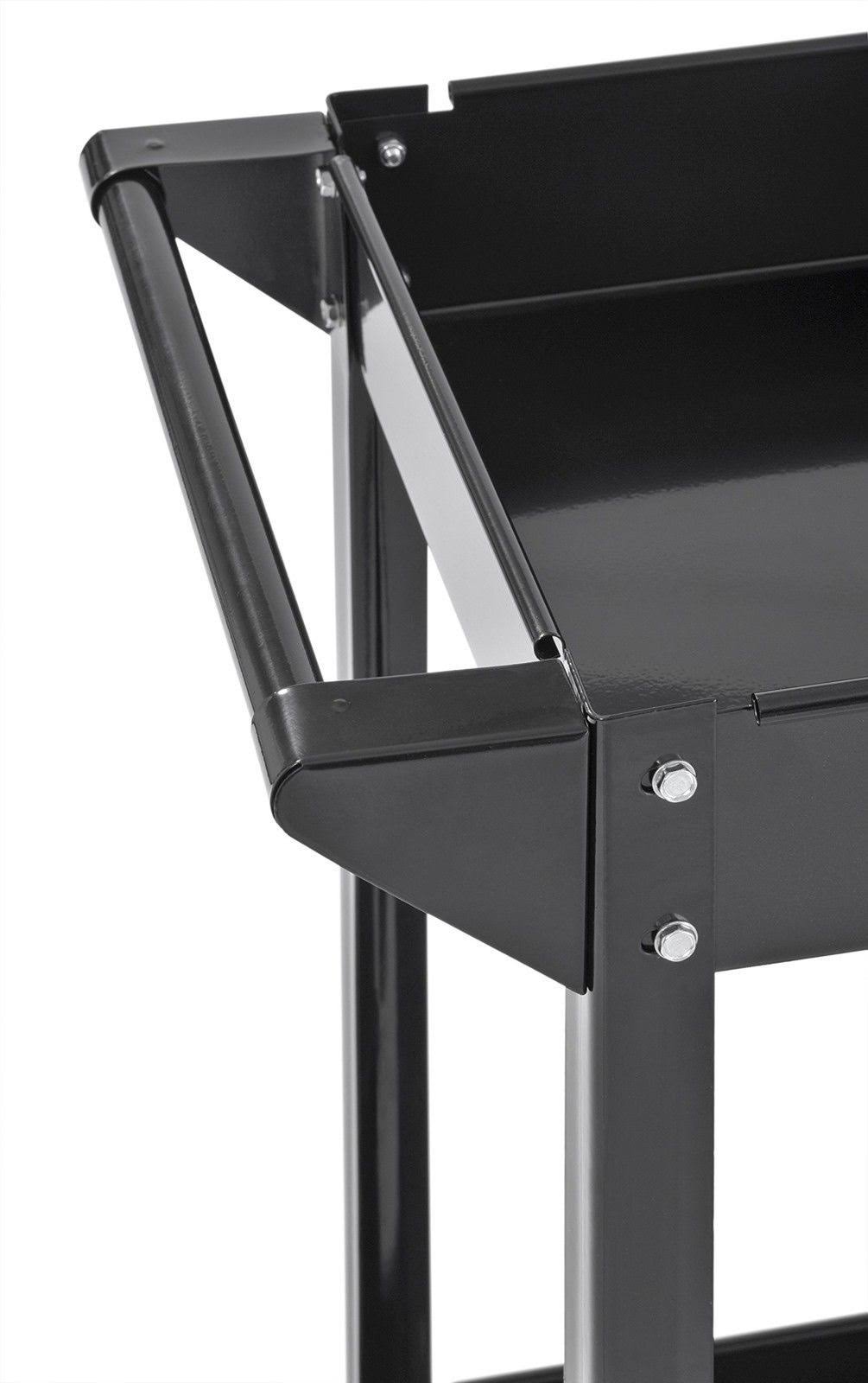 Black Industrial Service Cart Y454724
