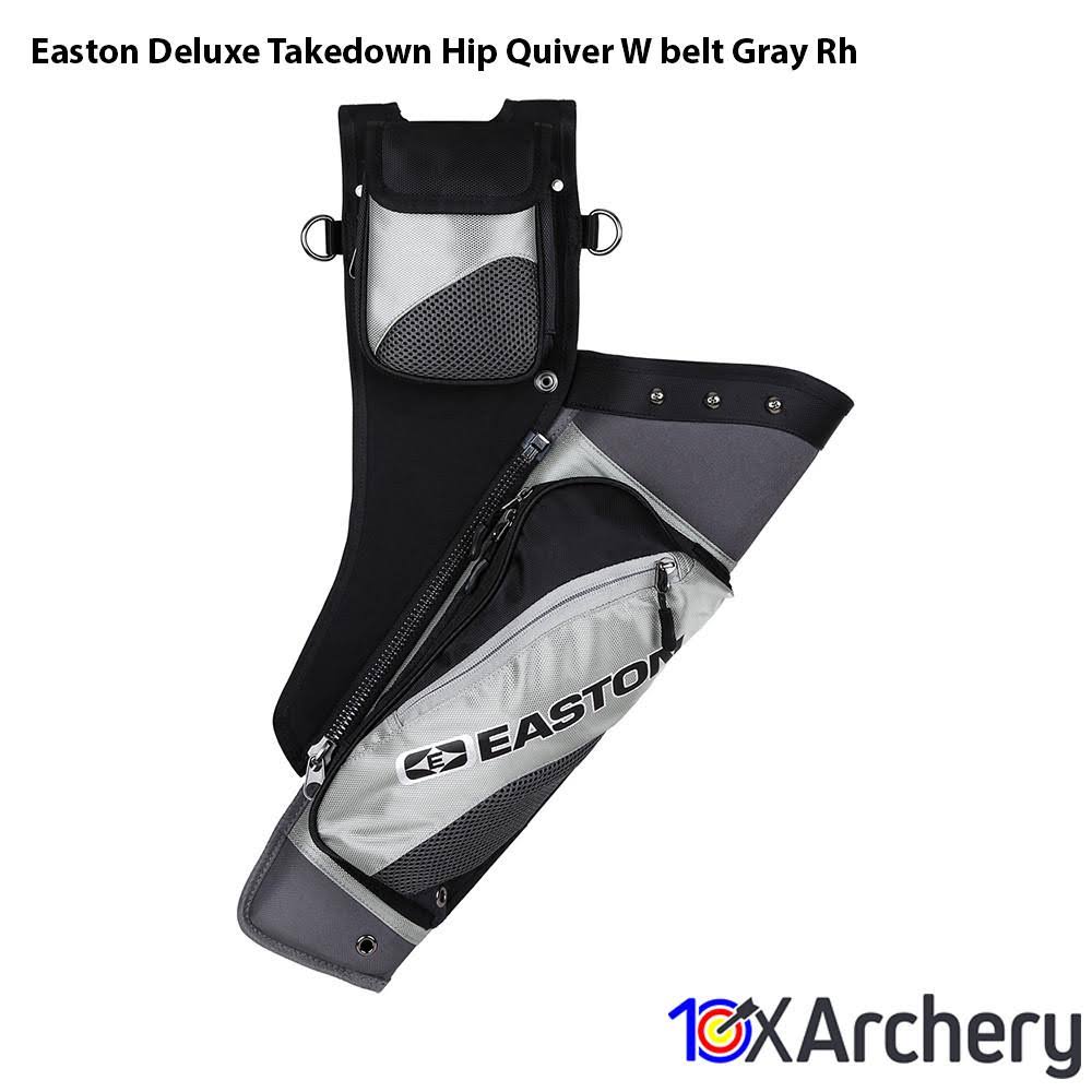 Deluxe Takedown Hip Quiver with Belt Gray RH Z10701