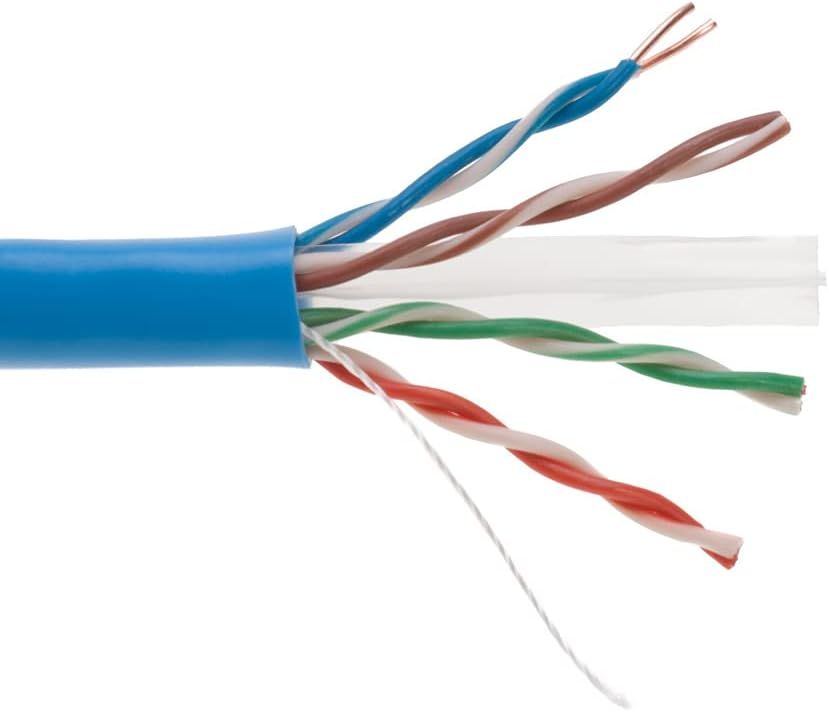 1000ft CAT6 Solid Ethernet LAN UTP 23AWG Network Cable (Orange) H69535