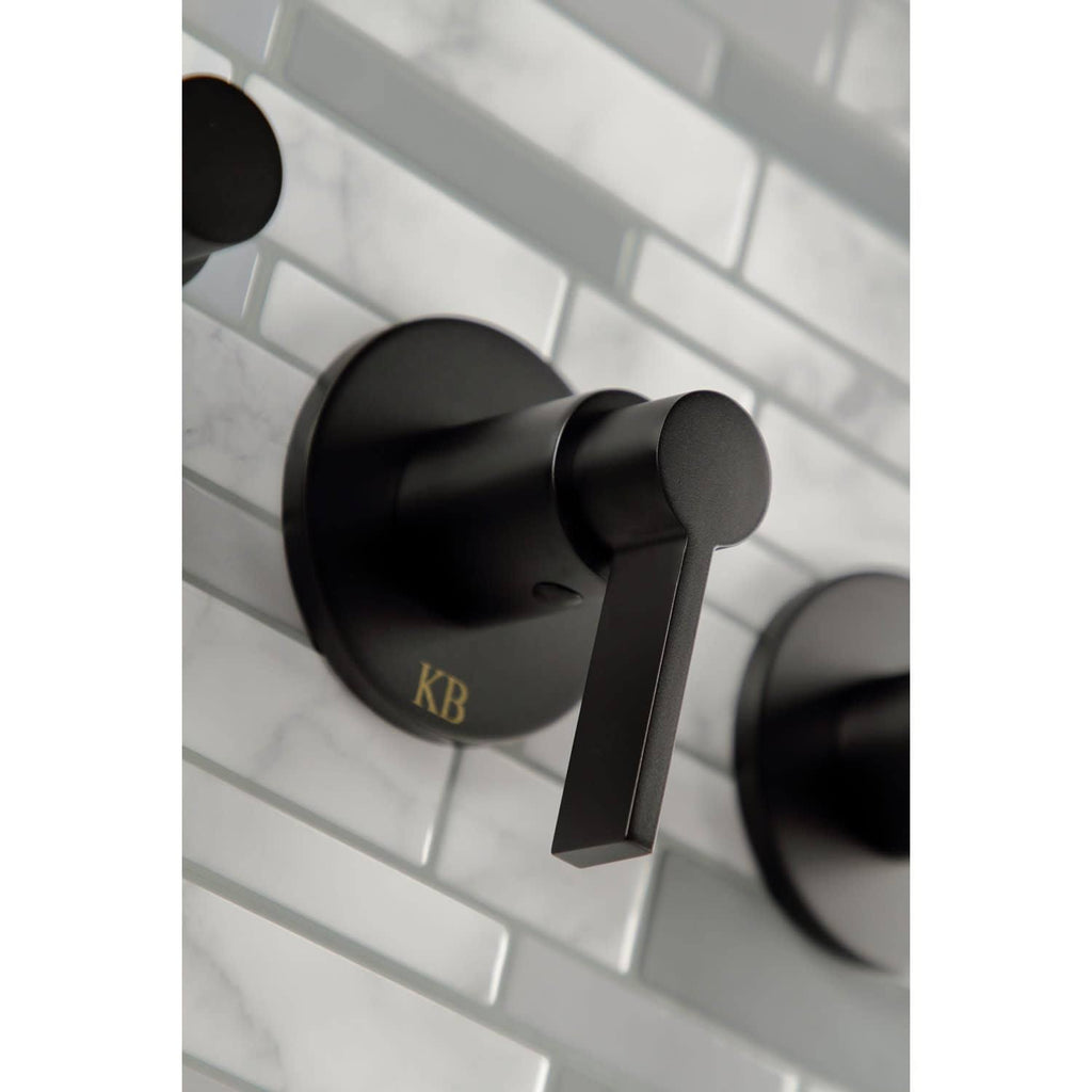 Three Handle Tub and Shower Faucet L537