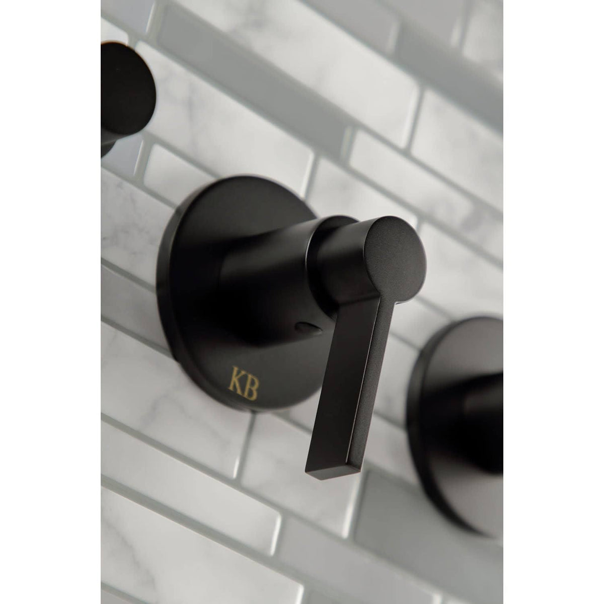 Three Handle Tub and Shower Faucet L537