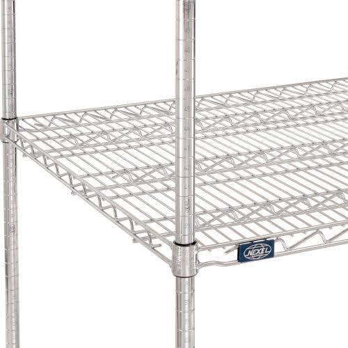 Chrome Wire Shelving Starter 60x22W x 30x22D x 63x22H Z481