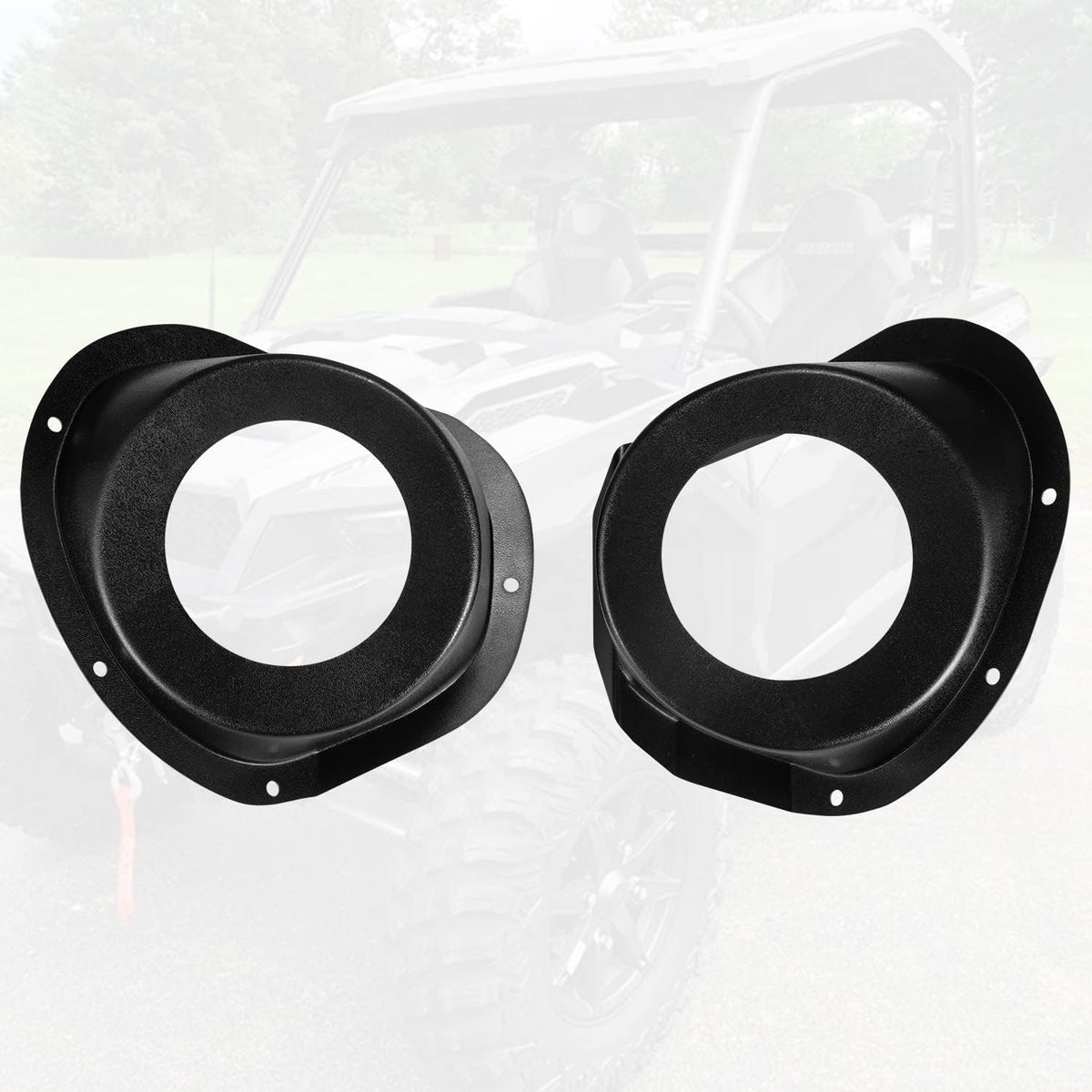 6.5 inch Front Kick Speaker Mount Enclosure Panels (2PCS) V25763