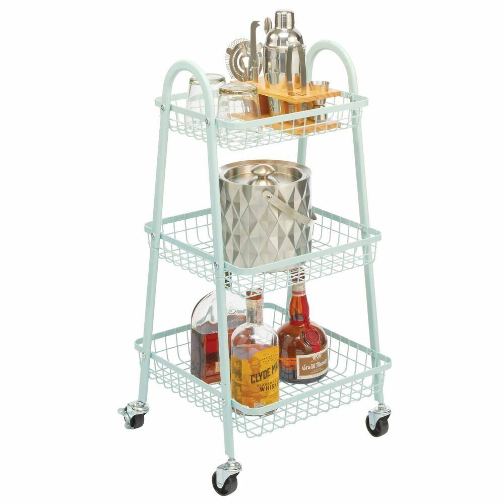 3 Tier Metal Storage Cart F217