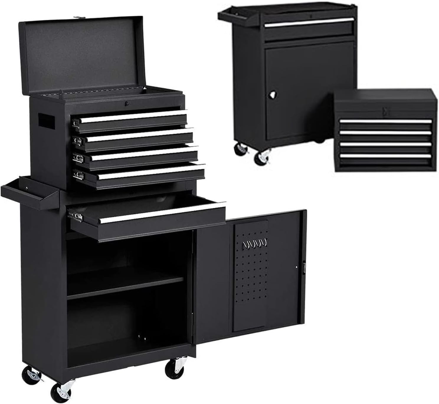 5-Drawer Rolling Tool Chest with Lockable Drawers R9451