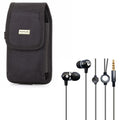 Rugged Case Earbuds Hands-free Earphones with Mic F522867