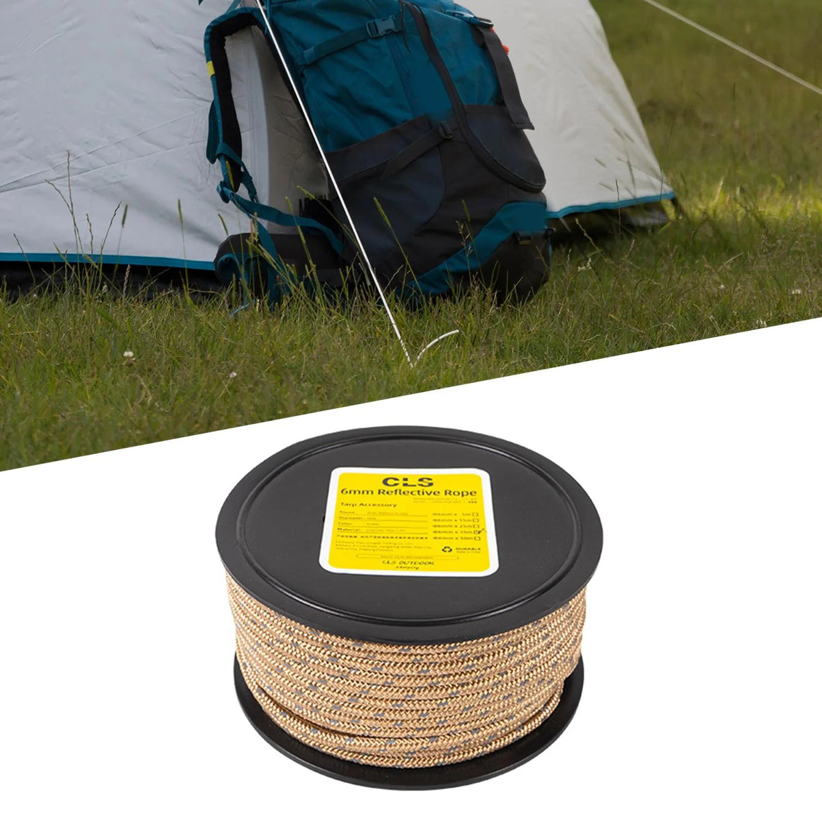 35m Weather Resistant Tent Rope T92477