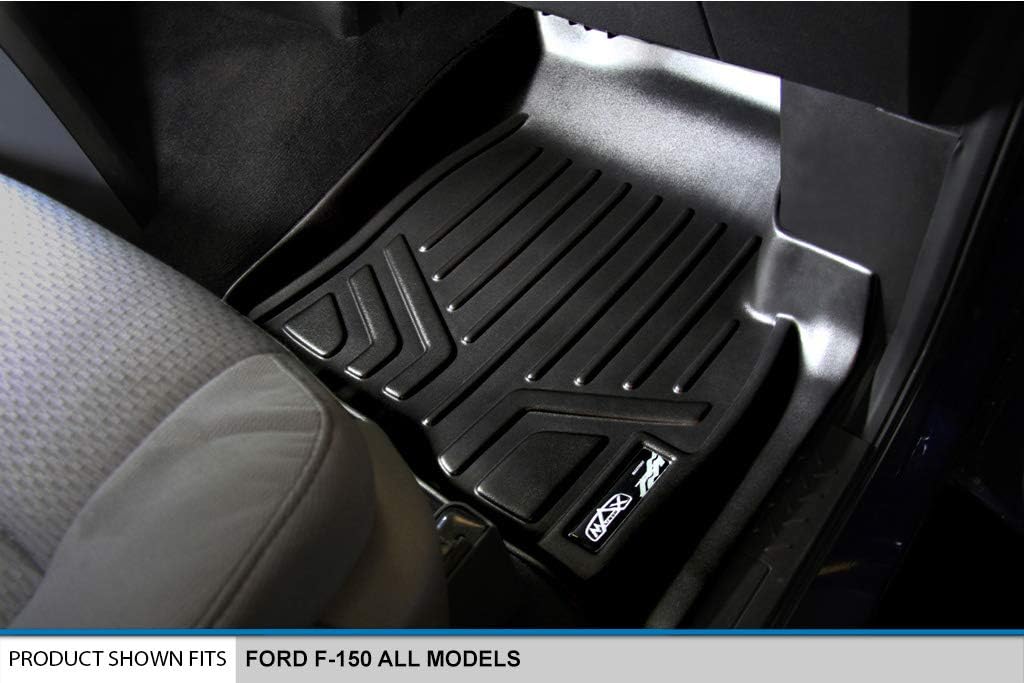 2 Row Black Floor Mats Set G1755
