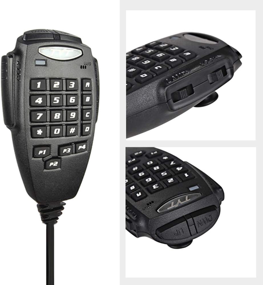 Quad Band 50W Mobile Ham Radio Black Pack of 2 T3446