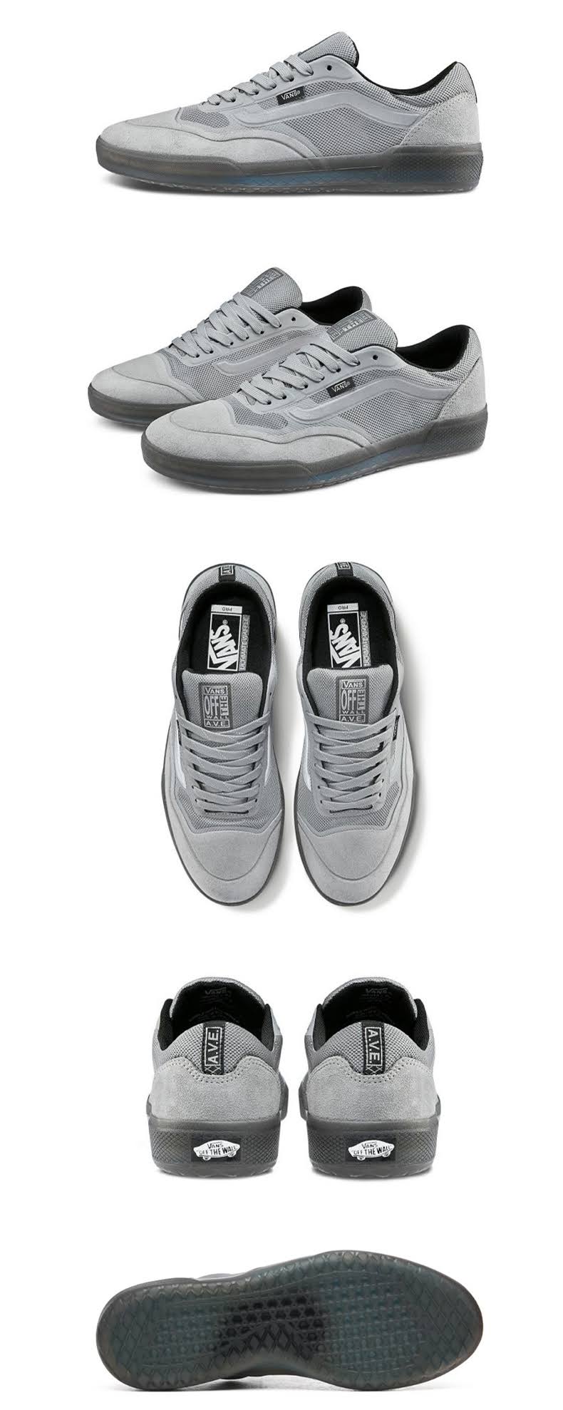 Ave Pro Reflective Gray Shoes K302550