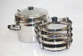 Stainless Steel Dhokla Stand with Cooker J846